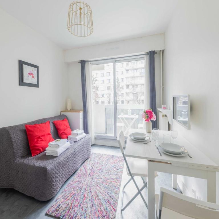Studio near Bassin de la Villette - 2P balcony - Maison de Vacances - 3