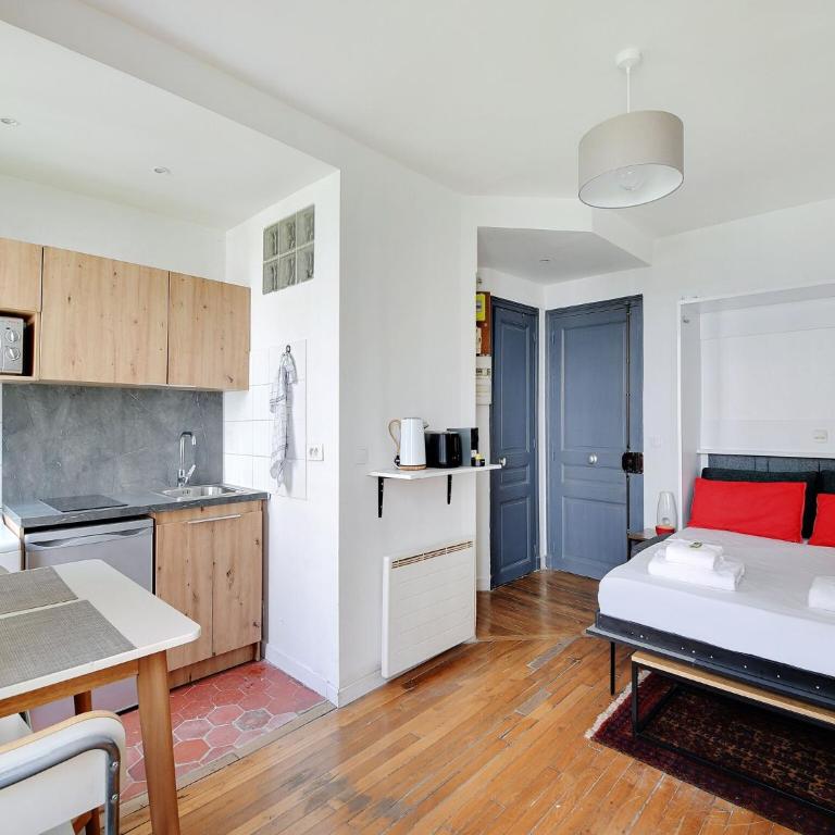 charming studio 2p - canal st martin meaux - Appartement - 11