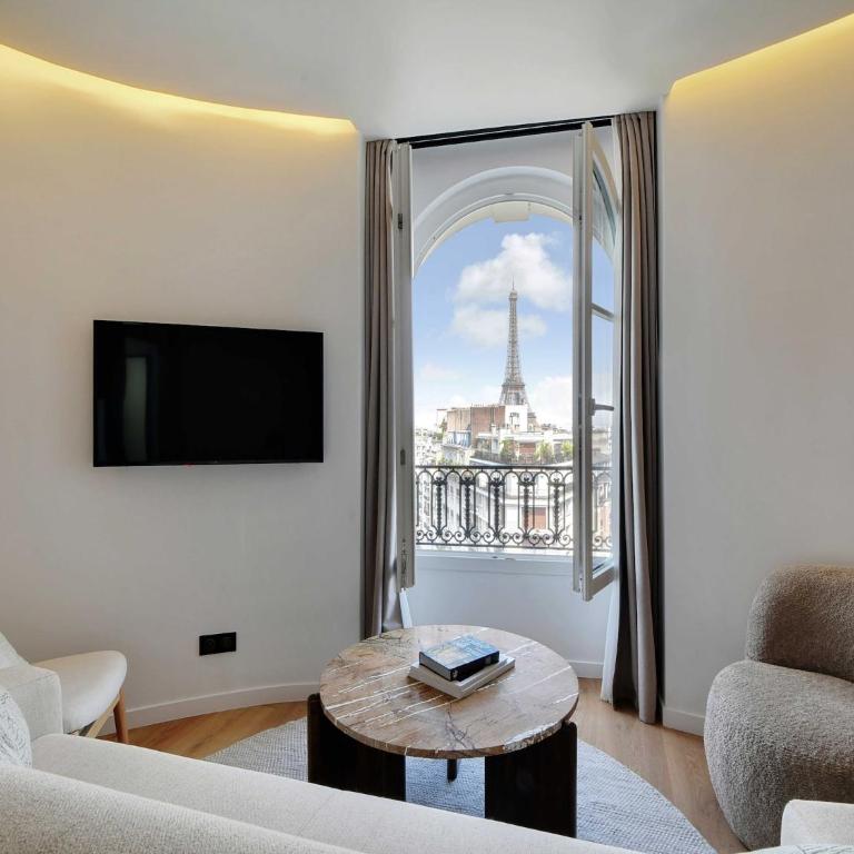 Modern Apt -1BR 4P - View Eiffel Tower Passy - Apartment - 11