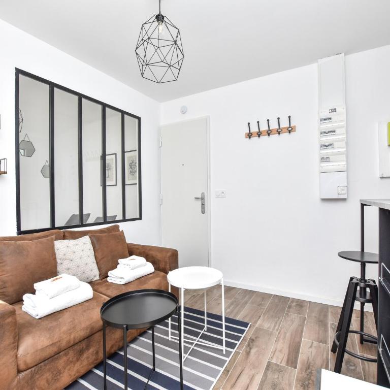 Superb apt - 1BDR 2P - Stade de France St-Denis - Apartamento de 1 dormitorio - 7