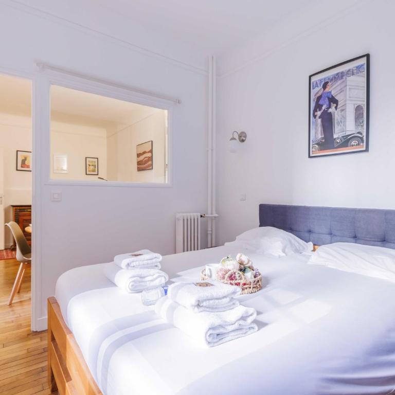 Charmant appt - 1 BDR 2P convention 15e arr - Appartement 1 Chambre - 9