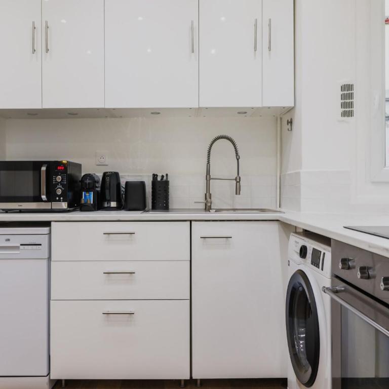 Charming Flat - 2BD 3P - Proche Batignolles 17eme - Appartement 1 Chambre - 16