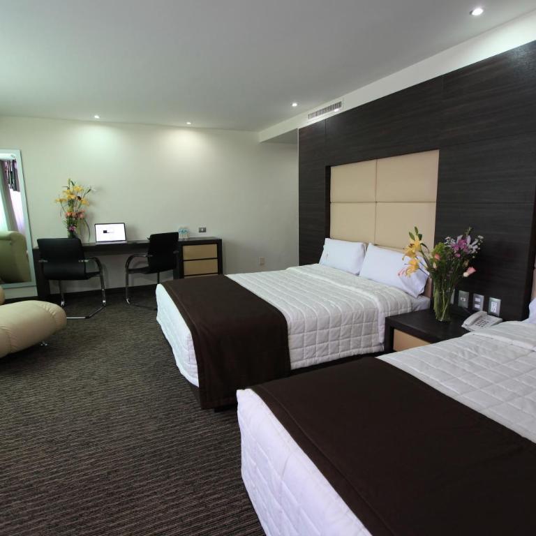 Hotel Astor - Habitación con 2 camas grandes - 8
