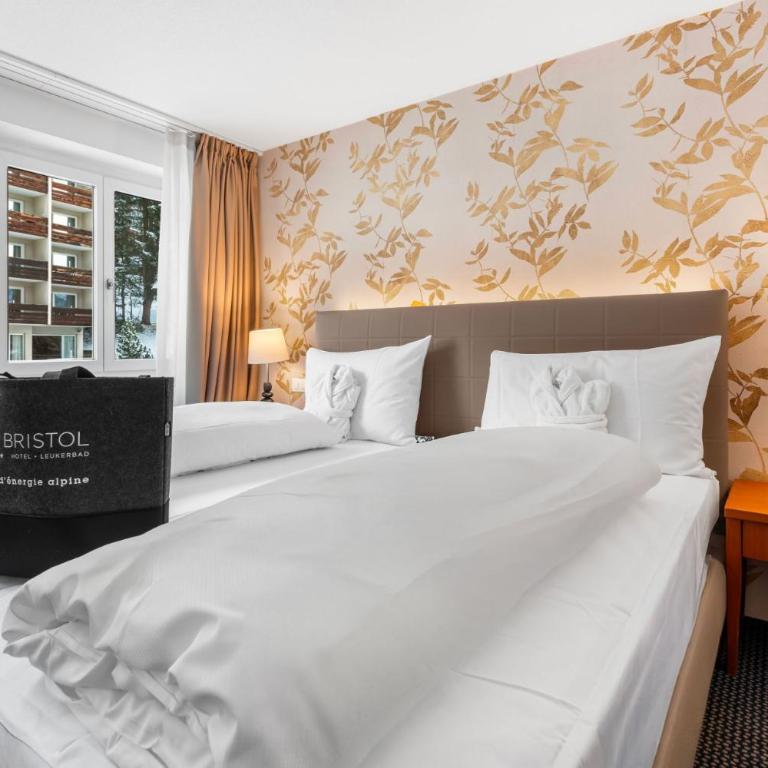 Le Bristol Leukerbad - Superior Zimmer mit 2 Einzelbetten - 2