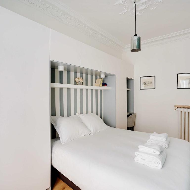 Charming apartment 1BDR 2P near Parc Monceau - Studio - 8