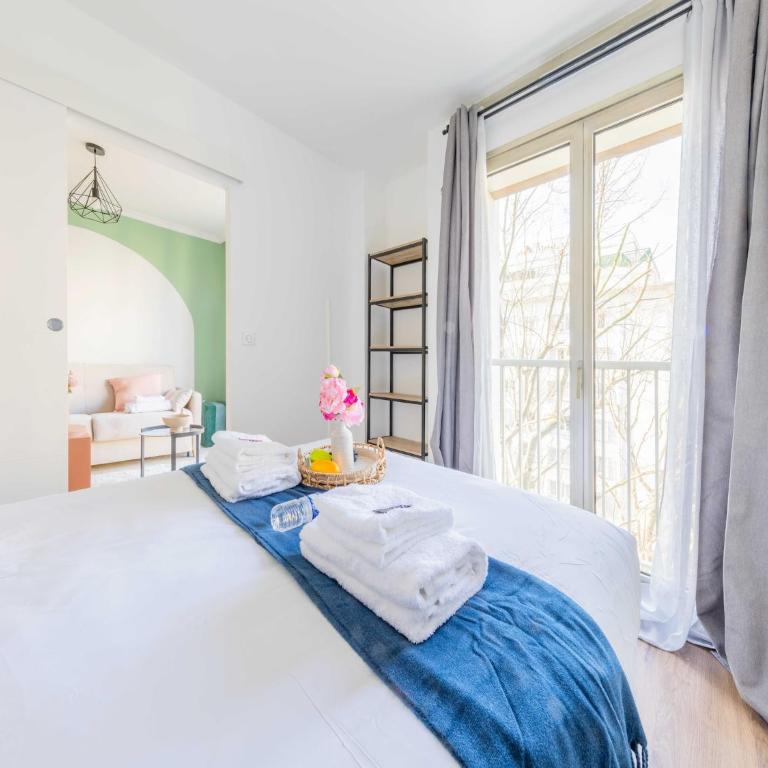 Chic Parisian 1-Bedroom Apartment in Vibrant 10th Arr - Mobility Lease - Appartamento con 1 Camera da Letto - 9