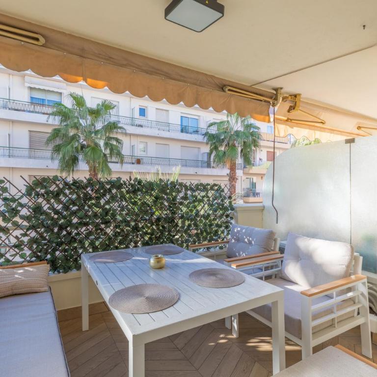 LE CALIFORNIA 200m des plages chic luxe et cosy 2 à 4 personnes - Apartamento de 1 dormitorio - 8