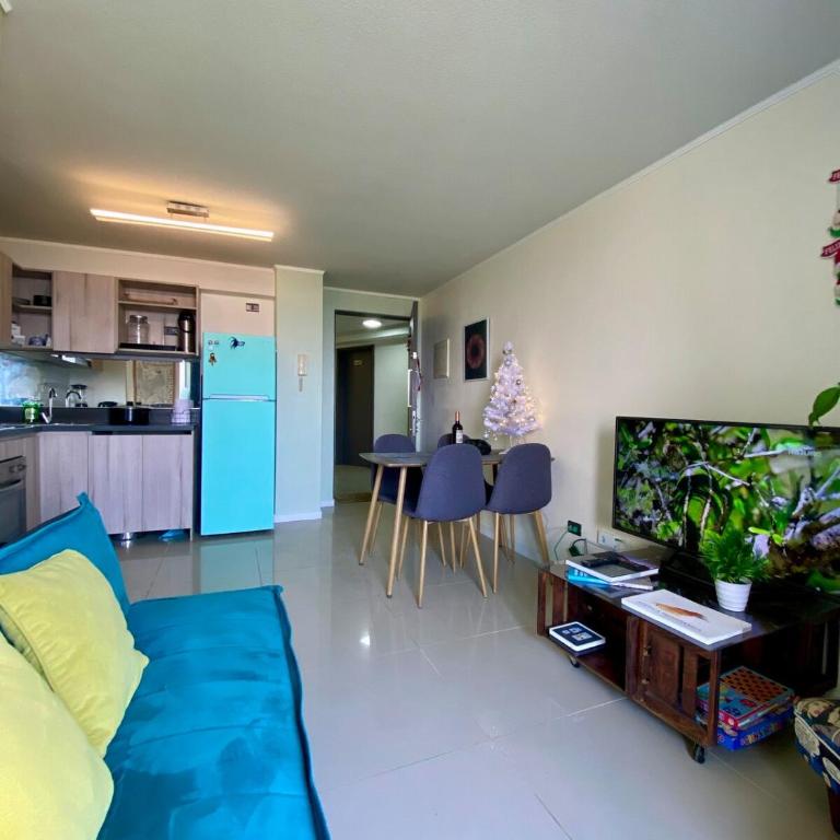 Great view of Santiago City near of subway station - Apartamento de 2 dormitorios con vistas a la ciudad - 5