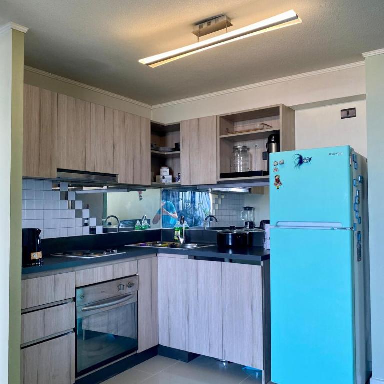 Great view of Santiago City near of subway station - Apartamento de 2 dormitorios con vistas a la ciudad - 12