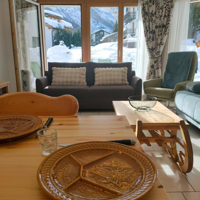 Studio au pied de la télécabine, SaastalCards Saas-Fee - Apartment mit 1 Schlafzimmer - 1