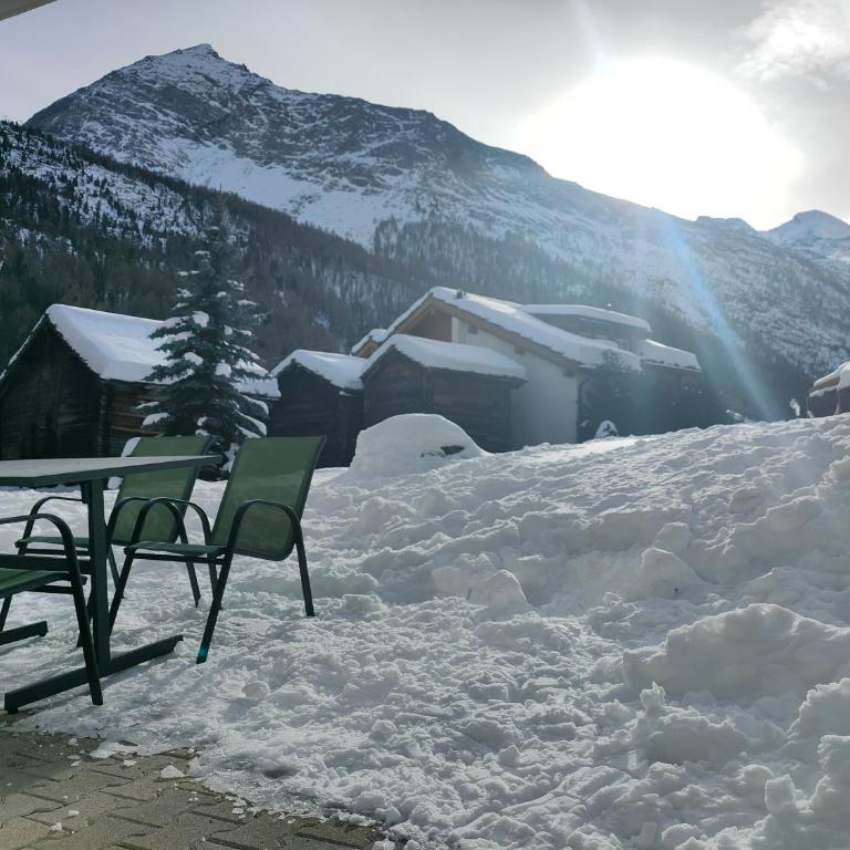 Studio au pied de la télécabine, SaastalCards Saas-Fee - Apartment mit 1 Schlafzimmer - 25