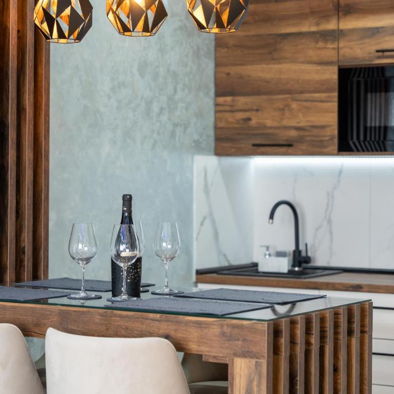 Anja Central Residence - Apartman sa 1 Spavaćom Sobom, Balkonom i Pogledom na Planinu - 72