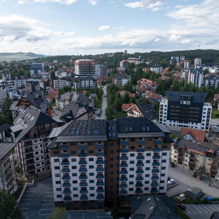 Anja Central Residence - Apartman sa 1 Spavaćom Sobom, Balkonom i Pogledom na Planinu - 84