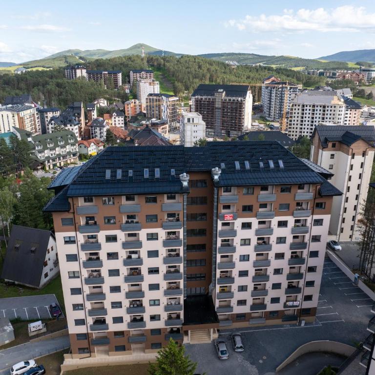Anja Central Residence - Apartman sa 1 Spavaćom Sobom, Balkonom i Pogledom na Planinu - 87
