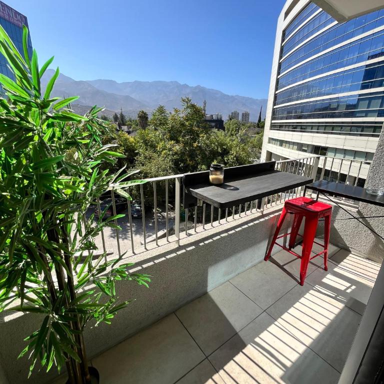 Moderno departamento vanguardista en el corazón de Las Condes - Apartamento de 1 dormitorio - 4