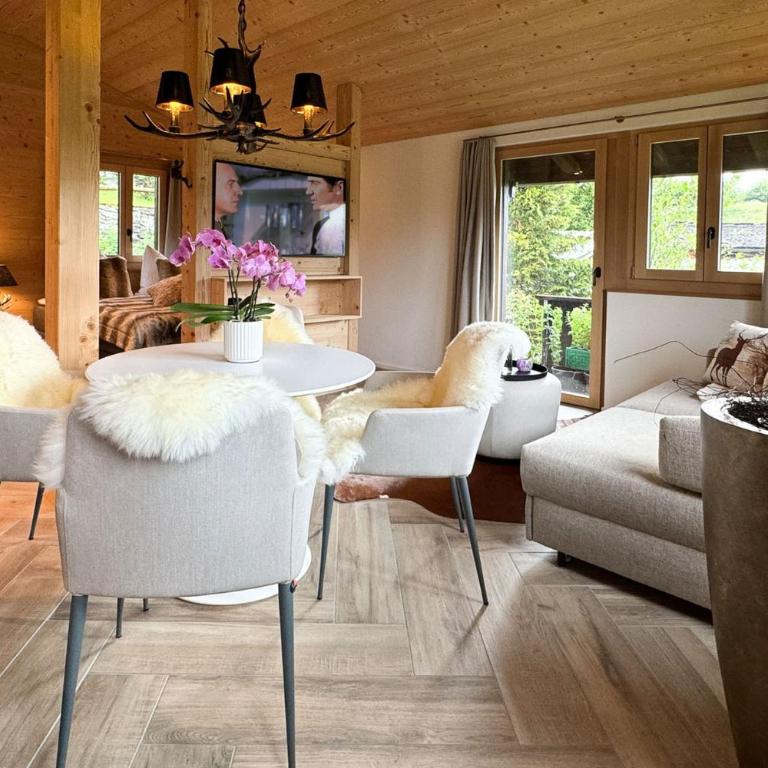 Chalet Gletscherliechtli - Chalet mit 1 Schlafzimmer - 7