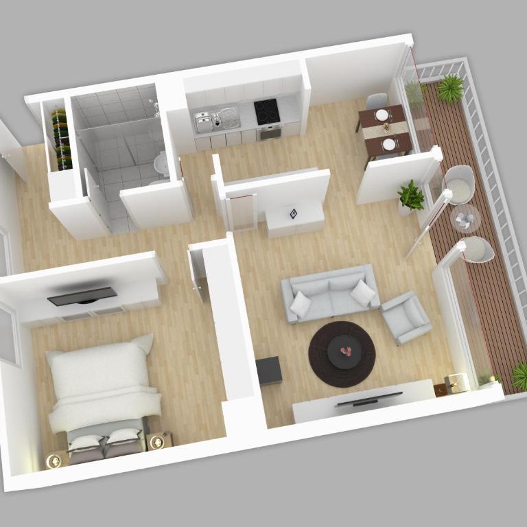 TrauDi - Apartment mit 1 Schlafzimmer - 3