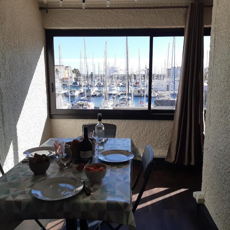 Vue sur les voiliers - Appartement 3 Chambres avec Vue sur le Port de Plaisance - 5