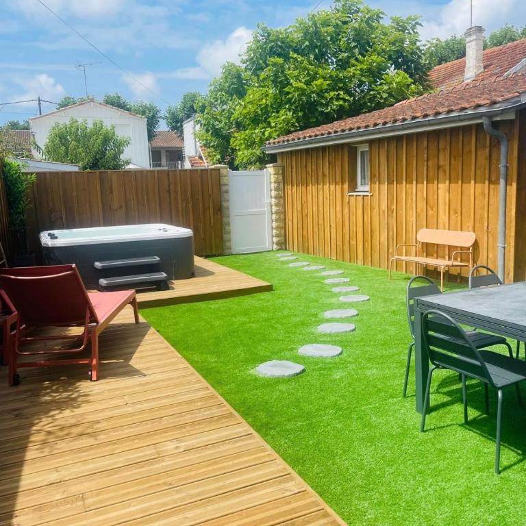 Cabane de Pénélope avec spa privé centre-ville et plage - Casa con 3 Camere da Letto - 6