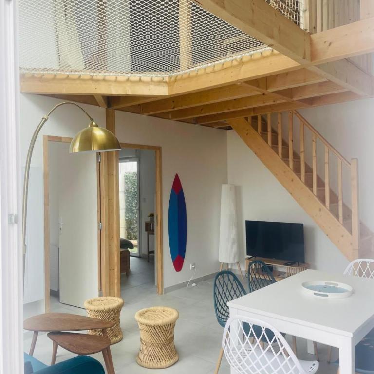 Cabane de Pénélope avec spa privé centre-ville et plage - Casa con 3 Camere da Letto - 12