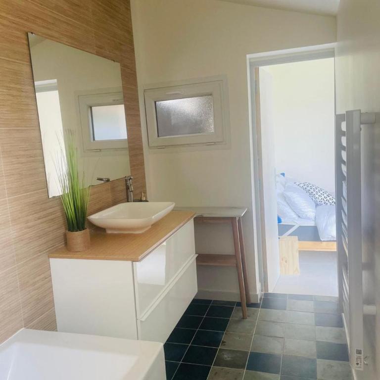 Cabane de Pénélope avec spa privé centre-ville et plage - Casa con 3 Camere da Letto - 14