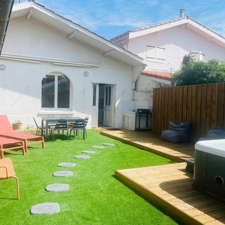 Cabane de Pénélope avec spa privé centre-ville et plage - Casa con 3 Camere da Letto - 16