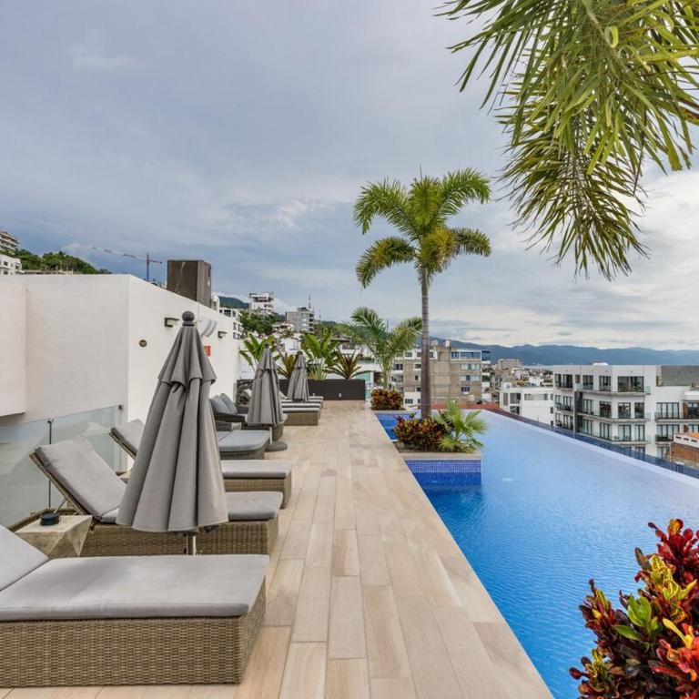 Luxurious 1BDR w King bed, private dipping pool and infinity pool with ocean views - Apartamento de 1 dormitorio - 45