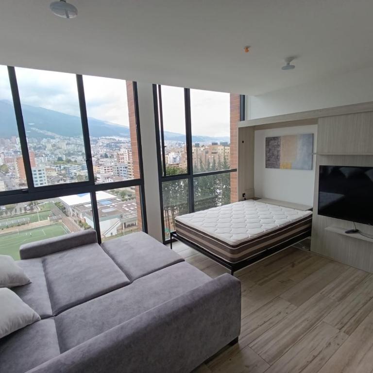 Suite Estadio Olímpico Atahualpa - Apartamento de 1 dormitorio - 13