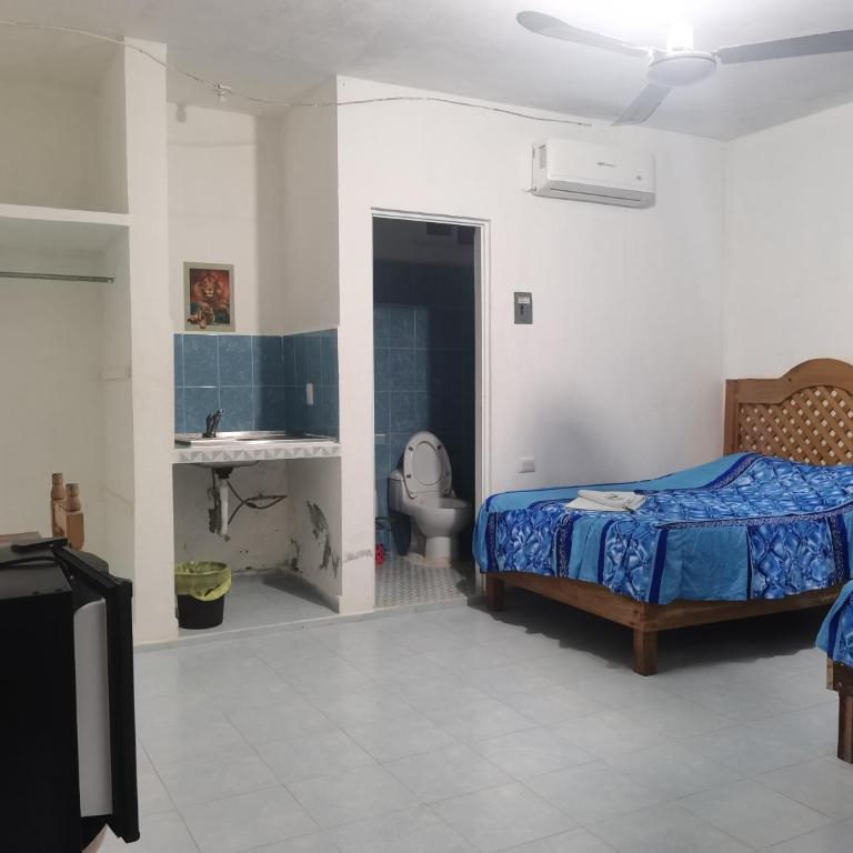 Blue Hotel - Habitación Doble - 2 camas - 6