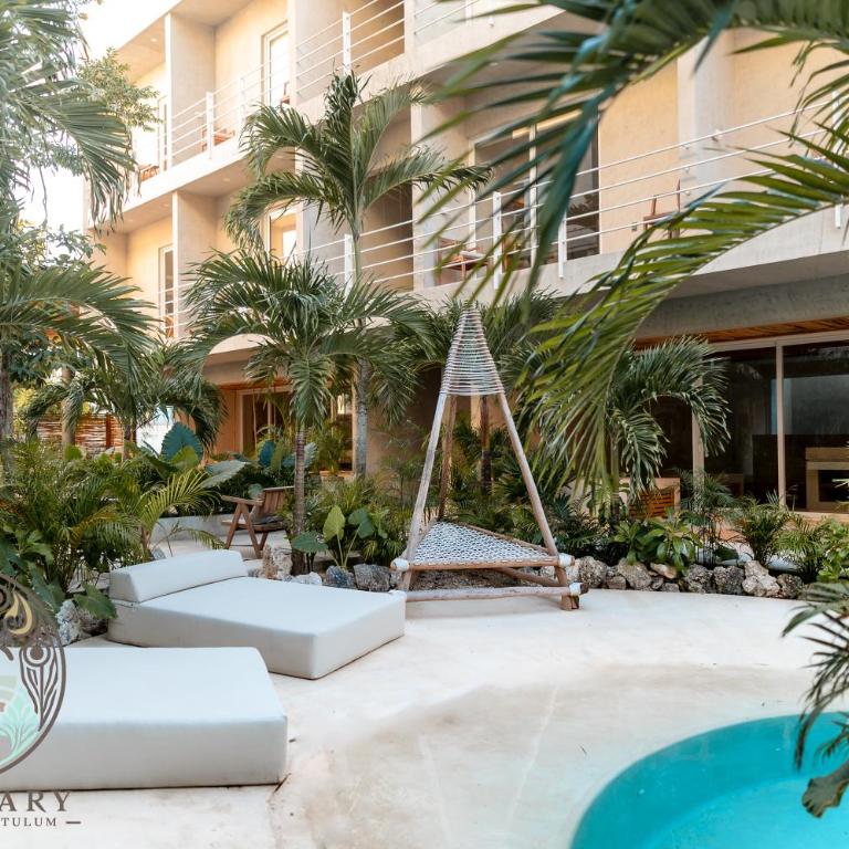New 1BR with Jacuzzi & Free Access to DOS CEIBAS Beach Club - One-Bedroom Apartment with Spa Bath - 63