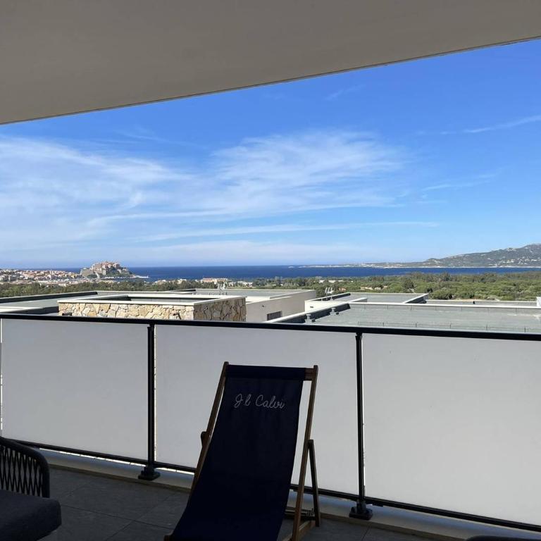T3 vue panoramique sur la baie de Calvi - Apartment mit 2 Schlafzimmern und Meerblick - 13