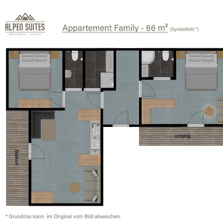 Alpen Suites Brandnertal - Appartamento con 2 Camere da Letto - 4
