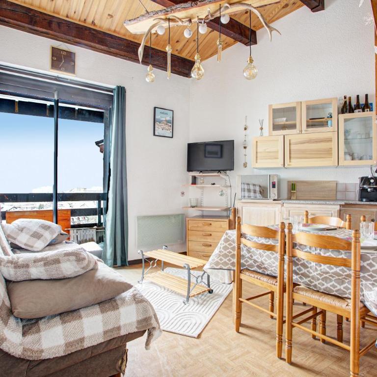 La Singlantane - Duplex vue montagne aux Angles - Studio with Mountain View - 1