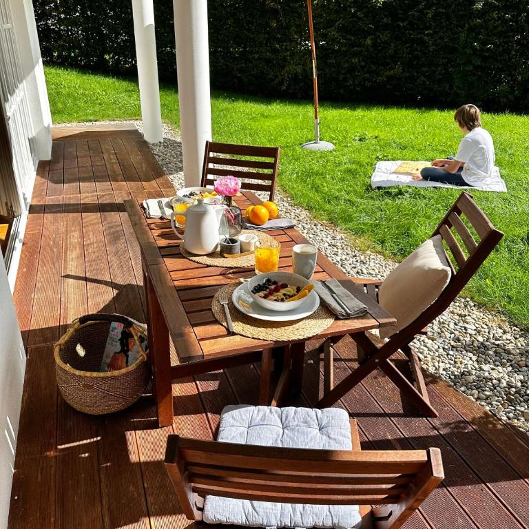 Ferienwohnung Bergtraum - Apartment mit 2 Schlafzimmern und Terrasse - 12