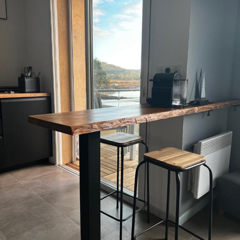 Appartement 4 pers terrasse vue salines de Porto Vecchio centre ville à pied - Apartment mit 1 Schlafzimmer - 25