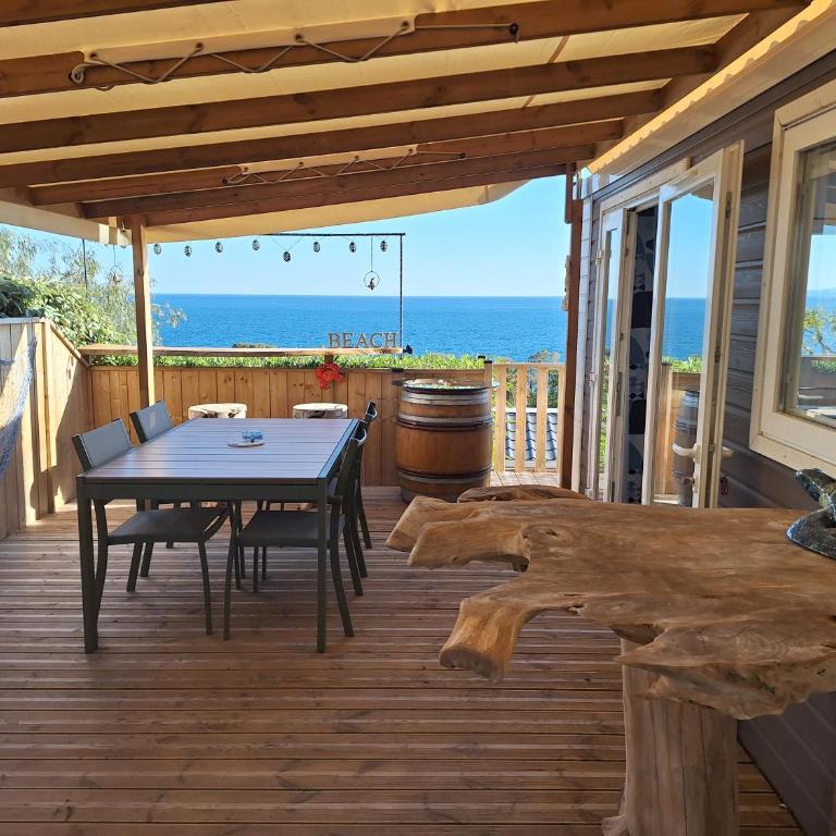 Charmant Mobil home avec Vue mer exceptionnelle - Mobile Home - 6