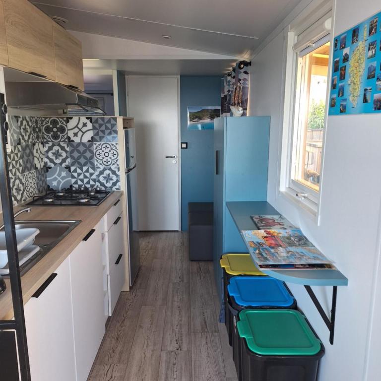Charmant Mobil home avec Vue mer exceptionnelle - Mobile Home - 13