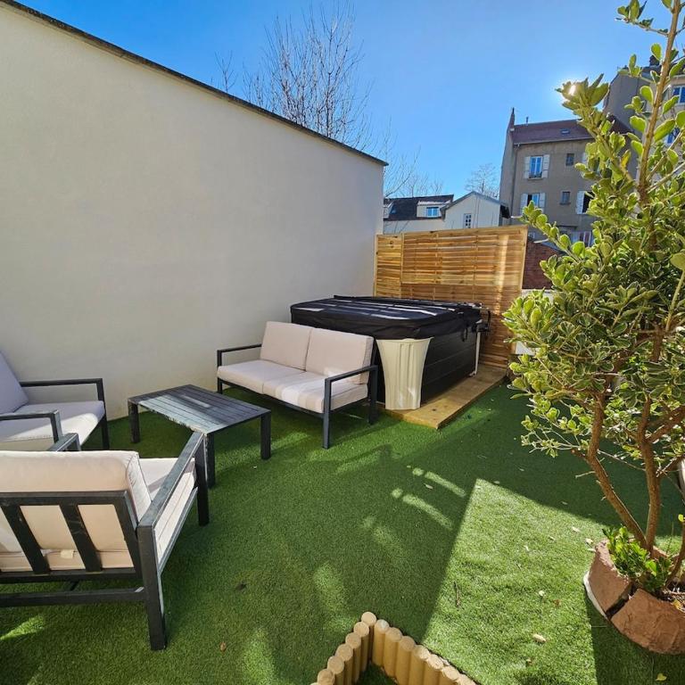 Le Cube Chill et Spa - Maison de Vacances - 5
