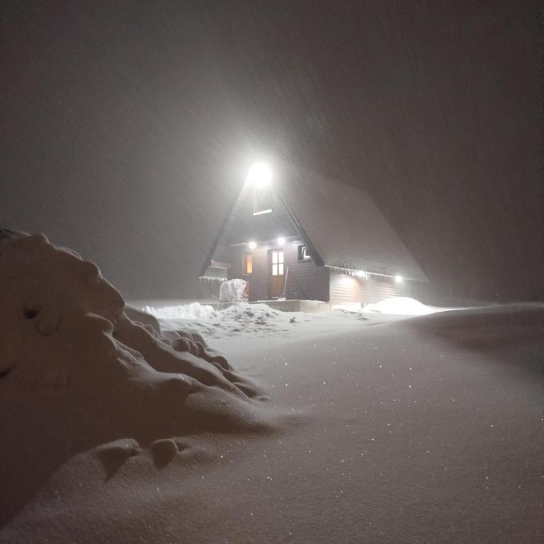 Brown cabin - Two-Bedroom Chalet - 3