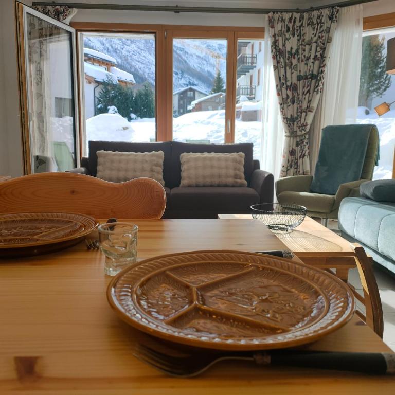Studio au pied de la télécabine, SaastalCards Saas-Fee - Apartment mit 1 Schlafzimmer - 13