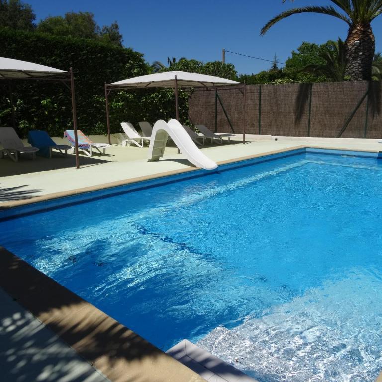 Le Mas de la Palmeraie - Studio dans propriété privée au calme avec piscine et tennis - Apartment mit 1 Schlafzimmer - 1