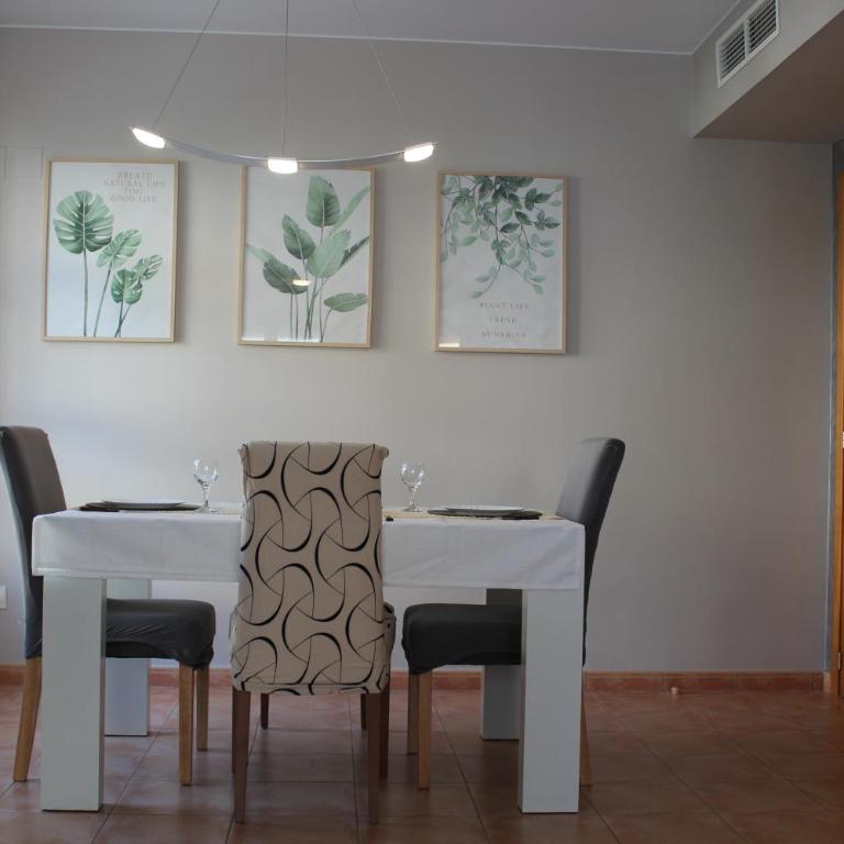 Apto en Cullera con terraza, piscina, parking y wifi gratis - Two-Bedroom Apartment with Terrace and Sea View - 29