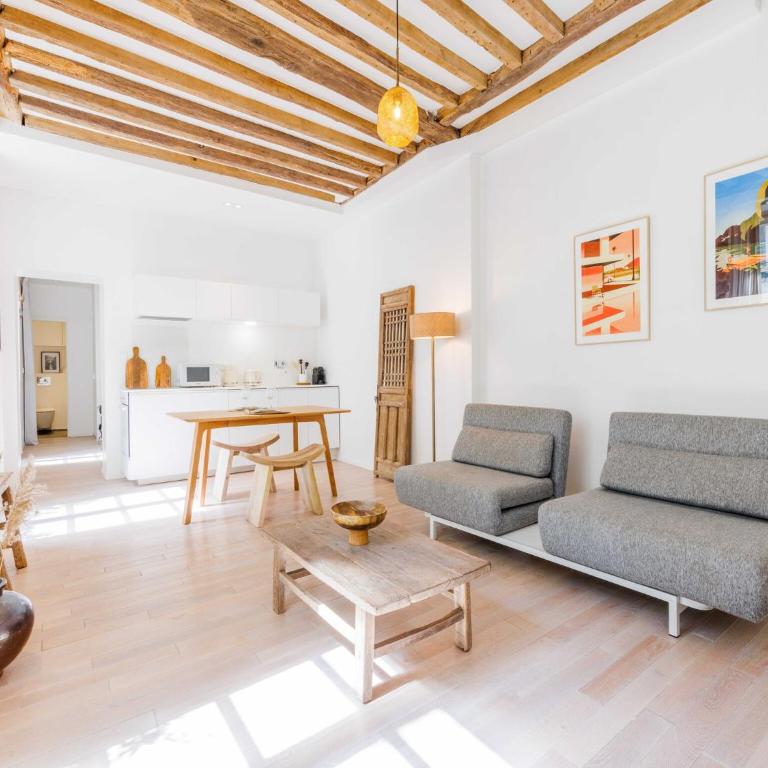 Superb apartment - 1BDR 2P - Le Marais - One-Bedroom Apartment - 10