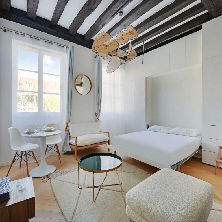 Modern getaway for two - Marais Place Vosges - Maison de Vacances - 11