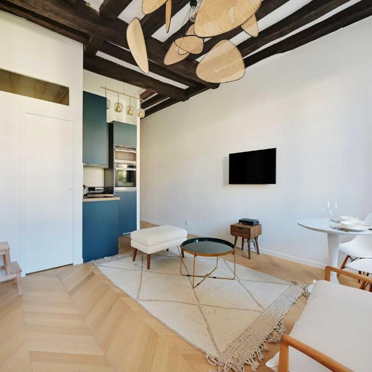 Modern getaway for two - Marais Place Vosges - Maison de Vacances - 9
