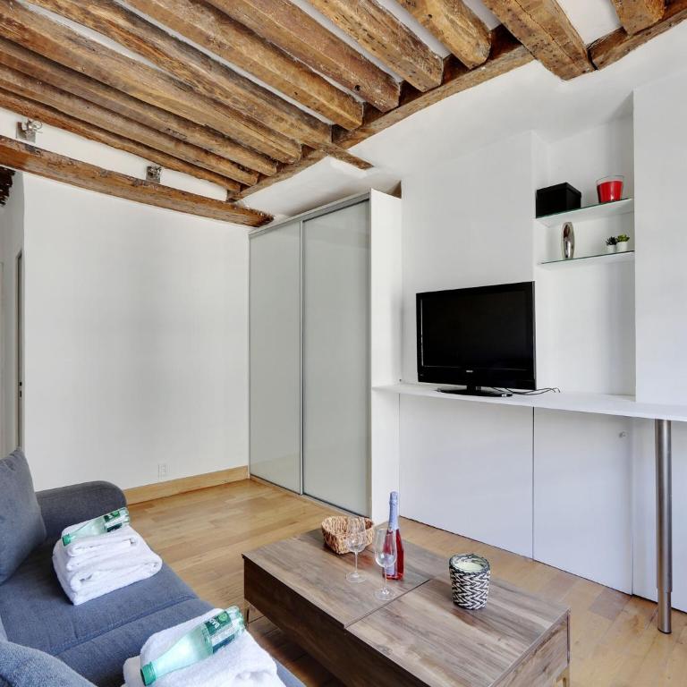 Superb studio - Rivoli Hotel de ville - Mobility lease - Apartment - 7