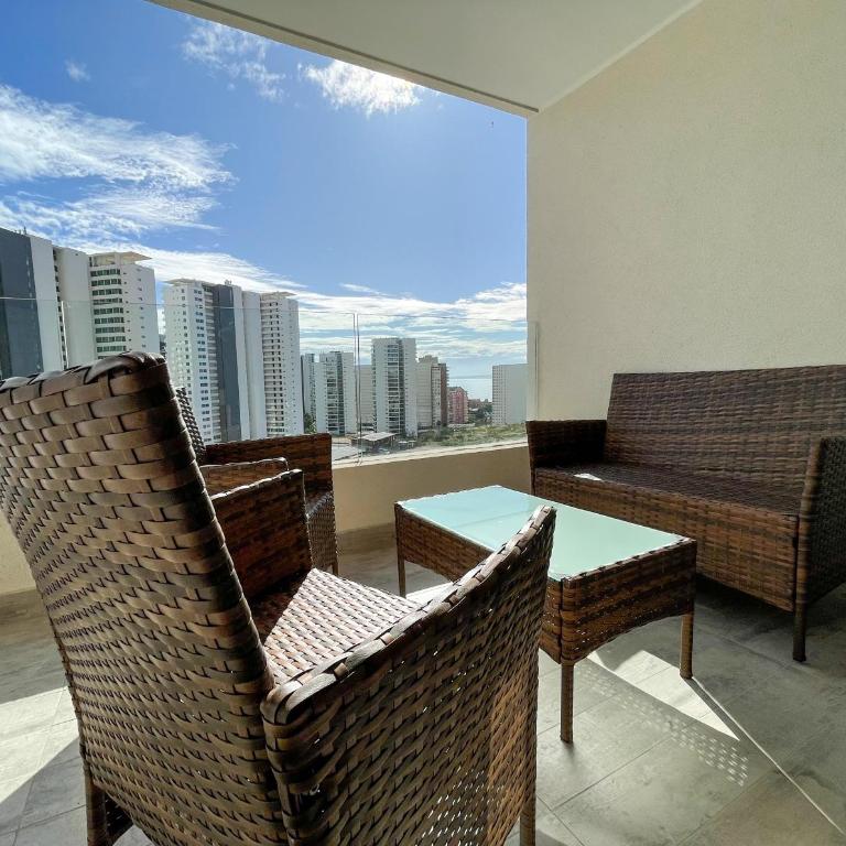 Hermoso departamento amoblado en Concón 2D/2B/1E - Two-Bedroom Apartment - 16