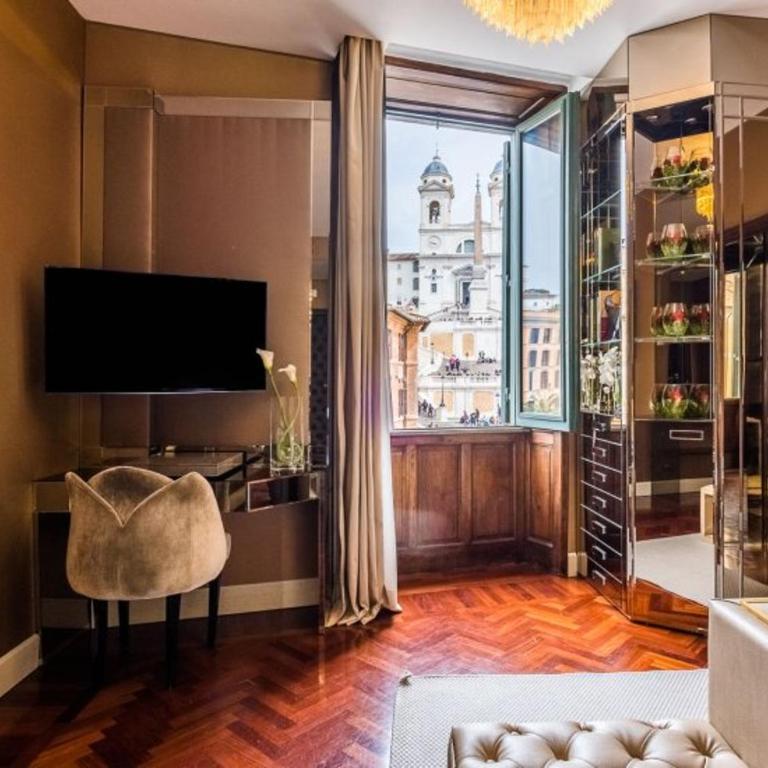 The Inn at the Spanish Steps Luxury Collection - The Club Condotti 91 - Camera Matrimoniale Deluxe con Vista - 2