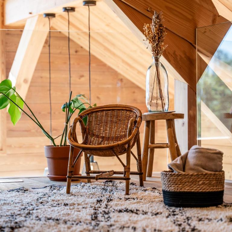 Chalet Laïka - Serre Chevalier - Chambre Familiale avec Salle de Bains Privative - 1