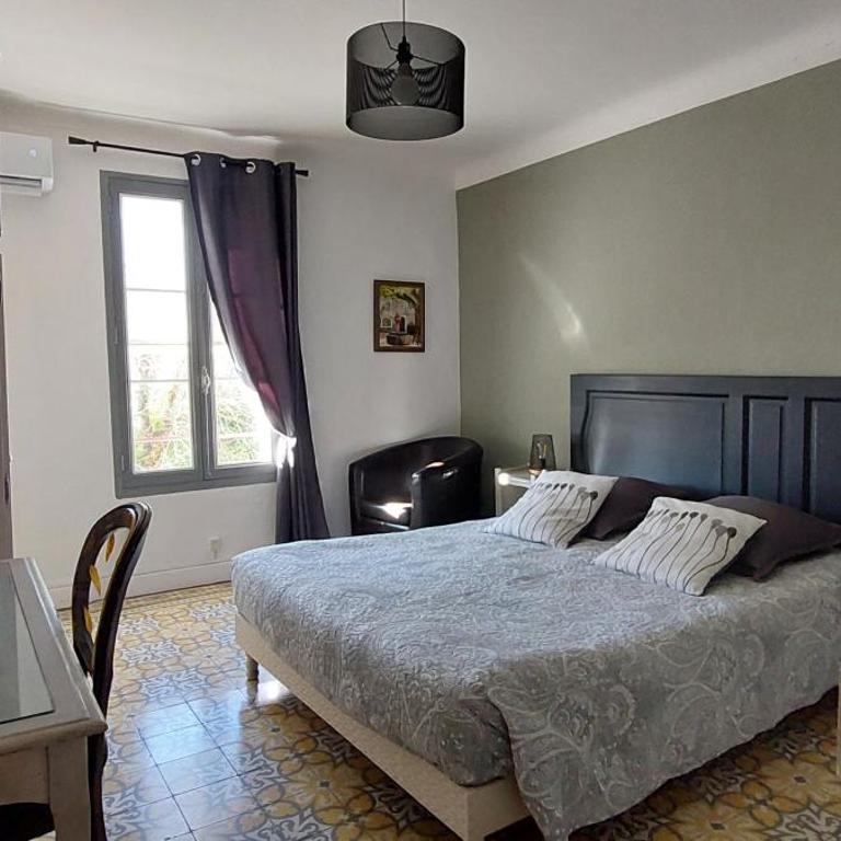 Bastide Sainte Agnès - Chambre Lit King-Size - Vue sur Jardin - 7